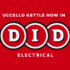 Text saying Uccello Kettle now in DID Electrical