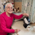 Elderly woman living with arthritis using the Uccello Kettle