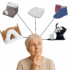 Elderly woman thinking about the perfect gift