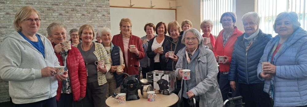 Members of the Young at Heart Group in Kilmacrennan, Co. Donegal