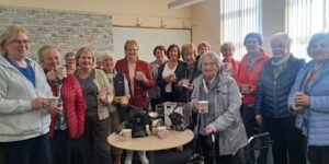 Members of the Young at Heart Group in Kilmacrennan, Co. Donegal